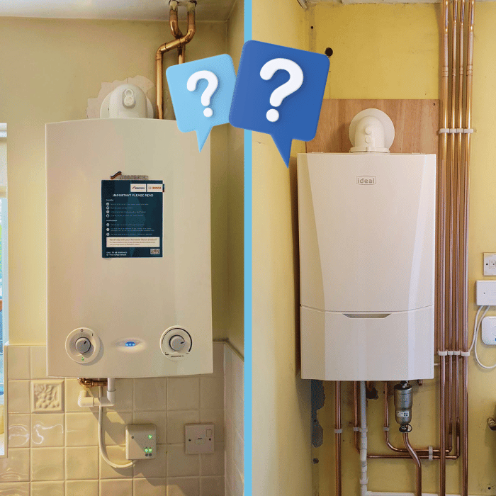 which boiler 2 boilers side by side mdr heating and plumbing